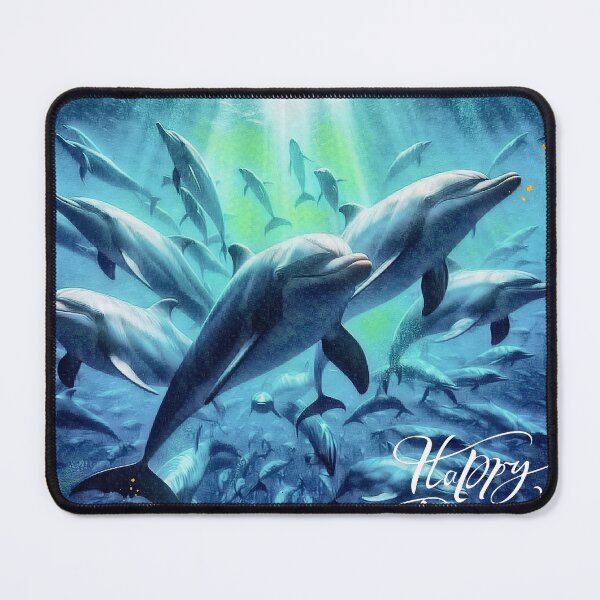 Item preview, Dolphin school happy day designed and sold by Jannicki-Art.