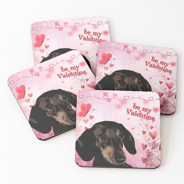 Item preview, Valentine Dachshund designed and sold by simplysign.