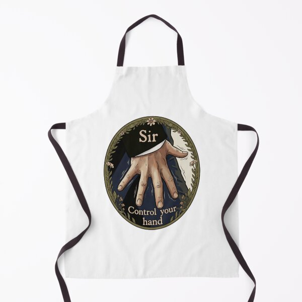 Item preview, Sir Control Your Hand Vintage Illustration Graphic designed and sold by Fenay Designs.