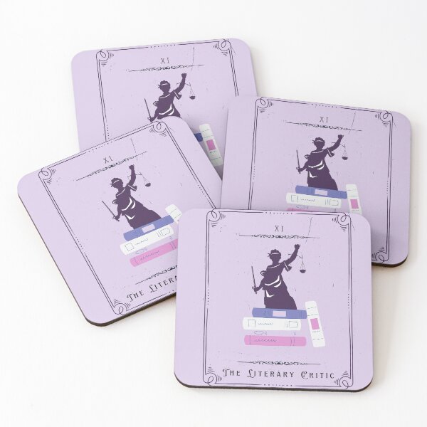 Item preview, Bookworm Tarot Deck – The Literary Critic designed and sold by Nyxander's Bookish Catalogue.