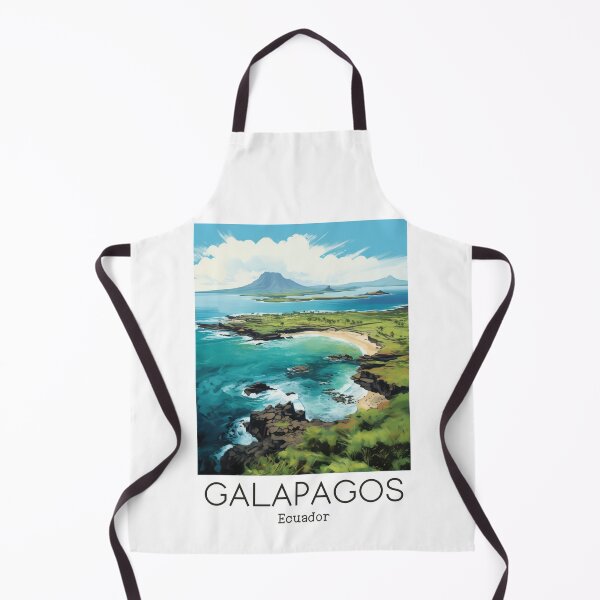 Item preview, A Vintage Travel Illustration of Galapagos Islands - Ecuador designed and sold by GoodOldVintage.