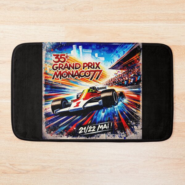 Item preview, Blast from the past a vintage old  poster variation Monaco 77 #2 designed and sold by Helios Be. Lavsh.