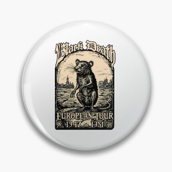 Item preview,  Black Death European Tour 1347-1351 designed and sold by omfgitsvalente.