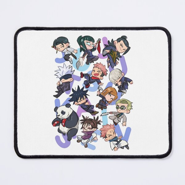 Item preview, Cute Chibi Jujutsu Sorcerers – Kawaii Anime Squad Illustration designed and sold by Dyan4.