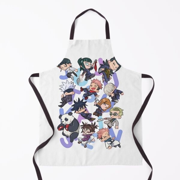 Item preview, Cute Chibi Jujutsu Sorcerers – Kawaii Anime Squad Illustration designed and sold by Dyan4.