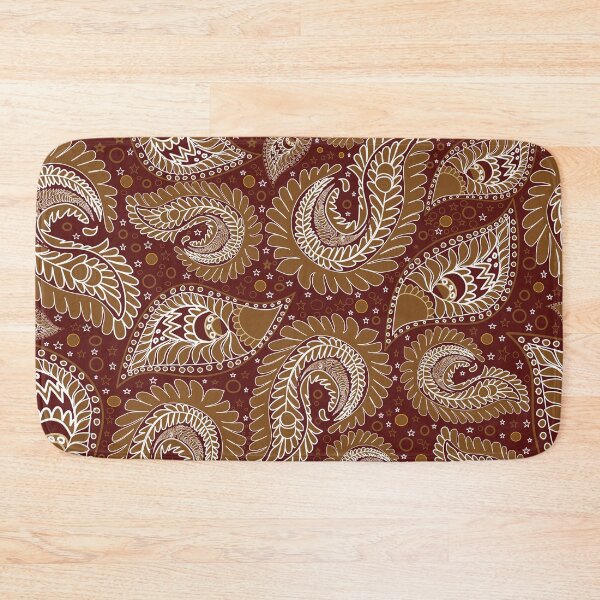Item preview, Seamless paisley pattern featuring elegant and flowing ornamental shapes with a timeless aestheti designed and sold by Line-Aura.
