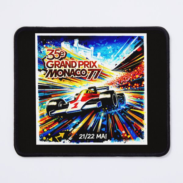 Item preview, Blast from the past a vintage old  poster variation Monaco 77 #3 designed and sold by Helios Be. Lavsh.