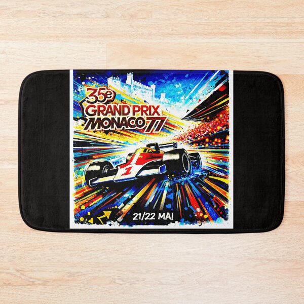 Item preview, Blast from the past a vintage old  poster variation Monaco 77 #3 designed and sold by Helios Be. Lavsh.