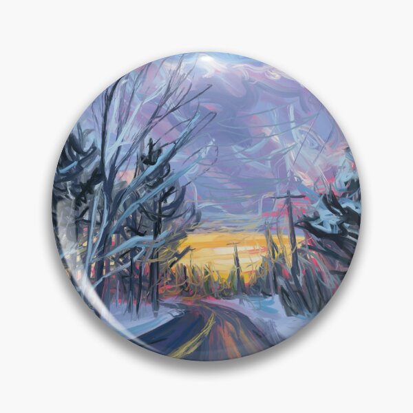 Artikelvorschau, In den Sonnenuntergang, im Schnee entworfen und verkauft von kylepeterart.