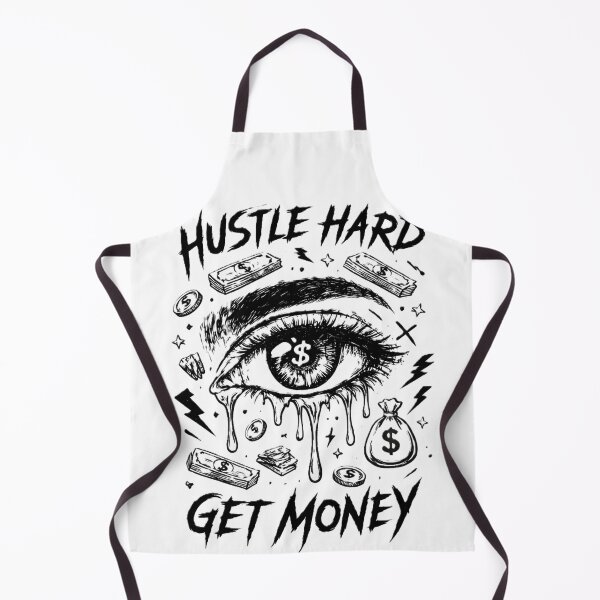 Item preview, Hustle Hard Get Money – Graffiti Eye Street Art designed and sold by Steel Ant's.