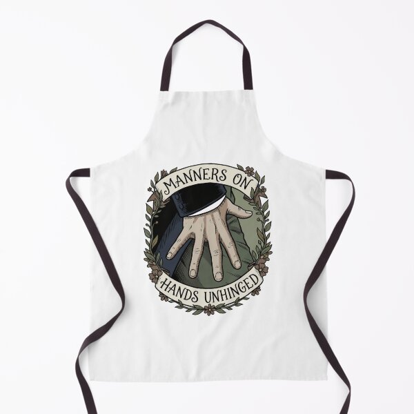 Item preview, Manners On Hands Unhinged Dark Traditional Tattoo Style designed and sold by Fenay Designs.