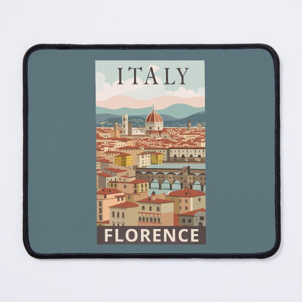 Item preview, A Vintage Travel Art of Florence - Italy  designed and sold by GoodOldVintage.