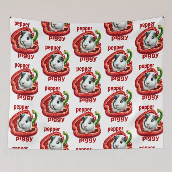 Item preview, funny guinea pig in a red pepper designed and sold by LoneAngel.