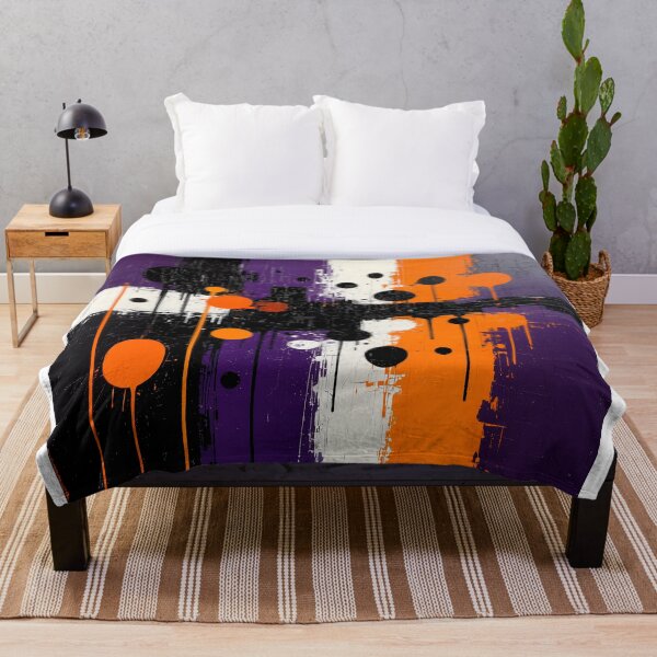 Aperçu de l'œuvre design abstrait coloré de style goutte à goutte à 4 couleurs créée et vendue par SmashingDeals.