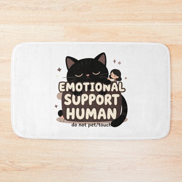 Item preview, Emotional Support Human designed and sold by WrappedUpWhimsy.
