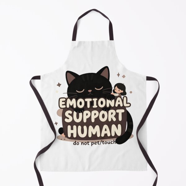 Item preview, Emotional Support Human designed and sold by WrappedUpWhimsy.
