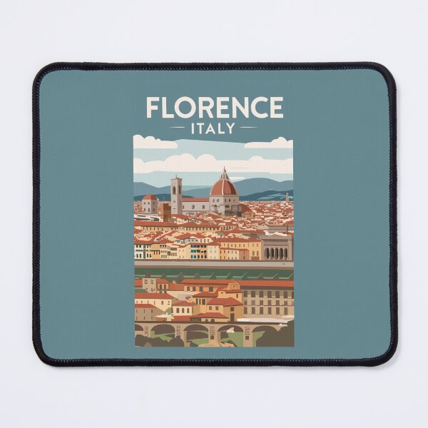 Item preview, A Vintage Travel Art of Florence - Italy  designed and sold by GoodOldVintage.