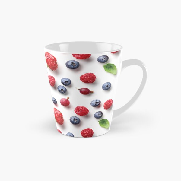 Item preview, Fresh Berries Pattern on White designed and sold by zeStudioPhoto.