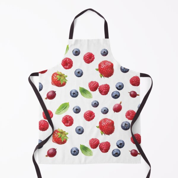 Item preview, Fresh Berries Pattern on White designed and sold by zeStudioPhoto.