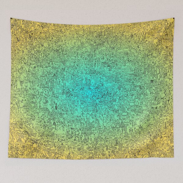 Item preview, aMAZEment [yellowish] designed and sold by Doodleguy-Art.