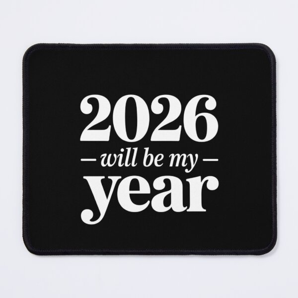 Item preview, 2026 Will Be My Year – Motivational Quote Typography Design designed and sold by ABLAT_CREATIONS.