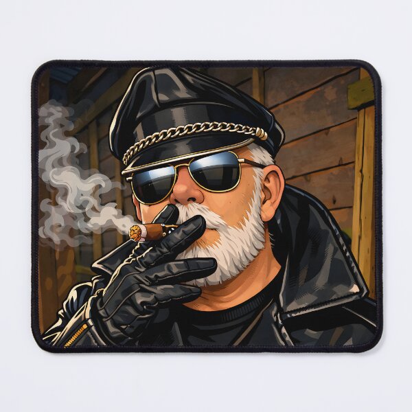 Item preview, Collar up smoking designed and sold by Leatherandsmoke.