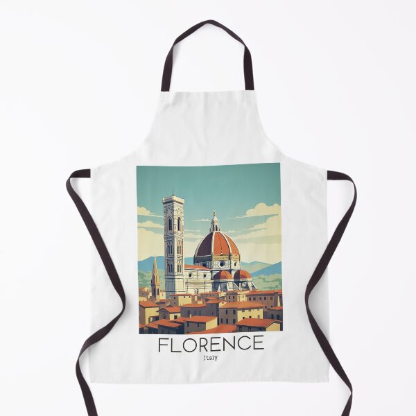 Item preview, A Vintage Travel Illustration of Florence - Italy designed and sold by GoodOldVintage.