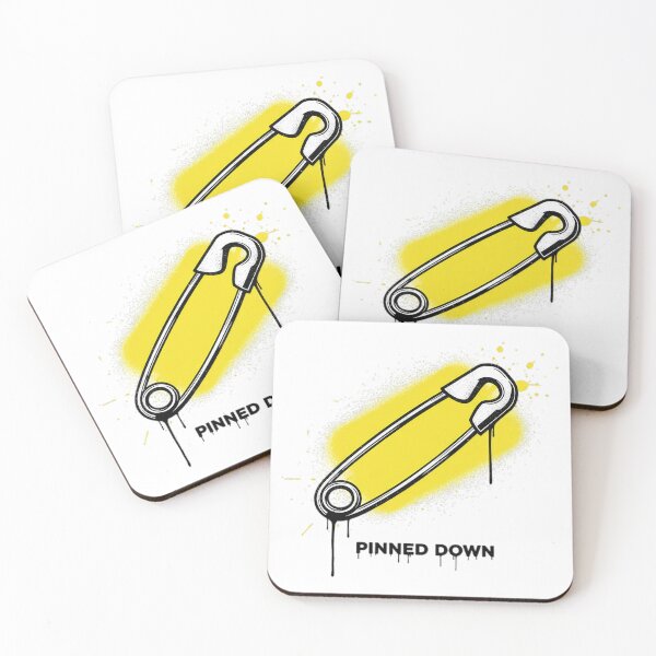 Item preview, Pinned Down Safety Pin Art designed and sold by Teeny Quities.