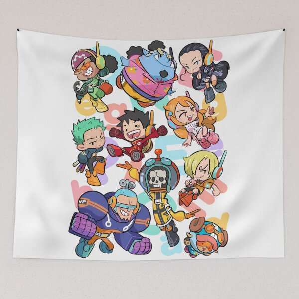 Item preview, Cute Chibi Pirate Crew – Kawaii Anime Adventure Squad designed and sold by Dyan4.
