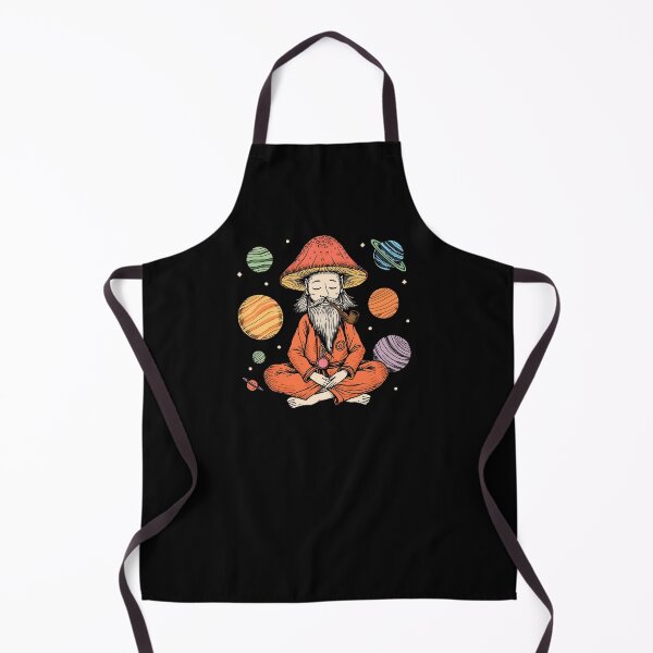 Item preview, Yoga Mushroom Meditates In Space ,Magic Mushroom Buddha designed and sold by SOUFIANE1991.