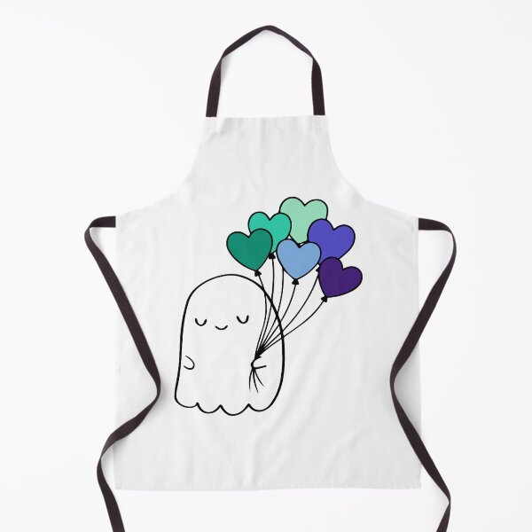 Item preview, Love Is Gay – Cute Pride Ghost with Heart Balloons designed and sold by Cannaxes Studio.