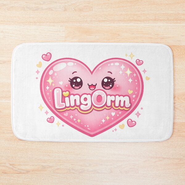Item preview, LingOrm Kawaii Heart | Thai GL Fan Cute Pink Love Design designed and sold by Item Geeks.