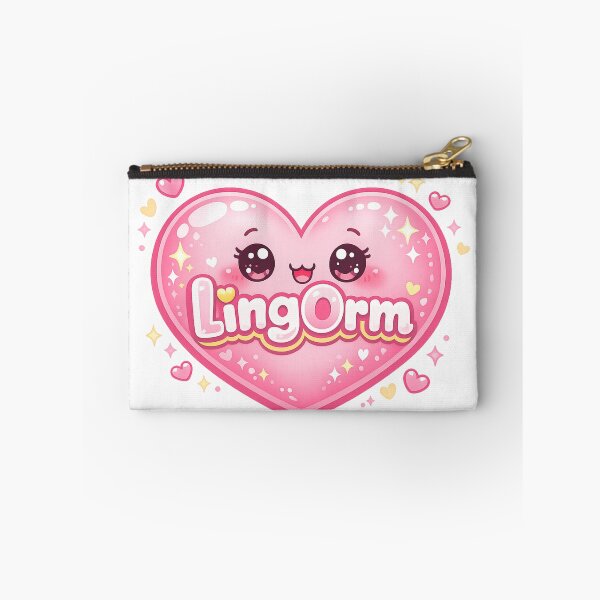 Item preview, LingOrm Kawaii Heart | Thai GL Fan Cute Pink Love Design designed and sold by Item Geeks.
