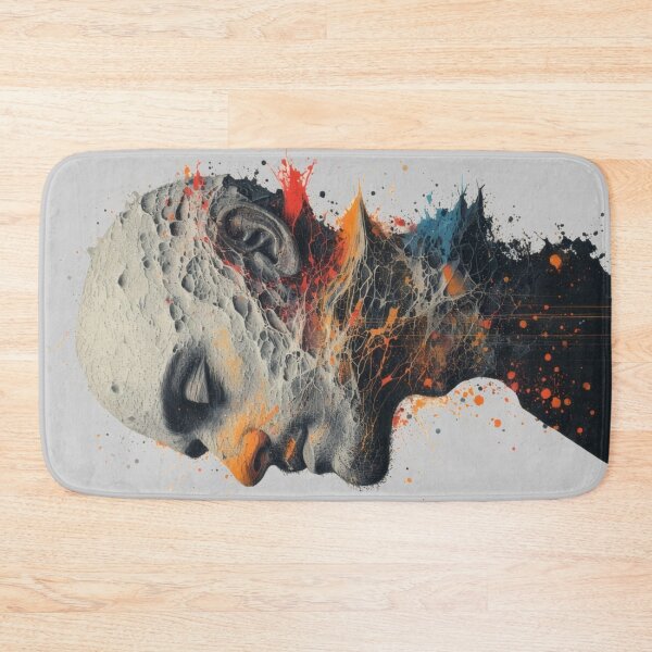Item preview, Abstract human anatomy in colorful decay designed and sold by Mianku | Für das Leben.