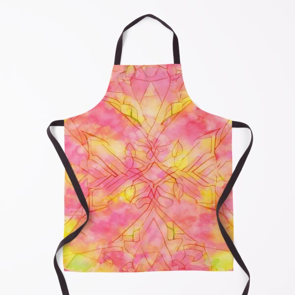 Item preview, Sunset Bloom Watercolor – Vibrant Floral Abstract Pattern designed and sold by Colorshow-relax.