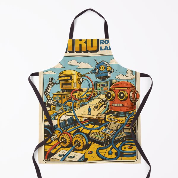 Item preview, Retro Robotics Lab designed and sold by Matinez Pink.