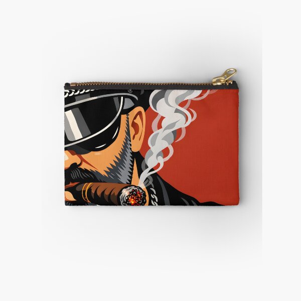Item preview, Leather daddy smoking a cigar designed and sold by Leatherandsmoke.