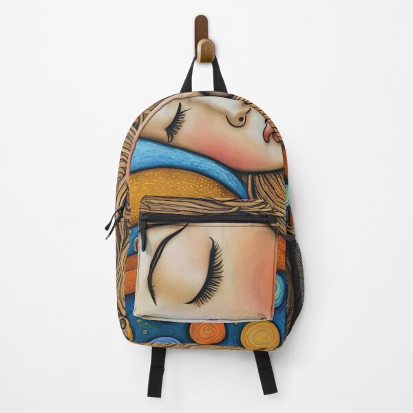 Item preview, Folk-Art Angel Asleep in bed designed and sold by Colin Bentham.
