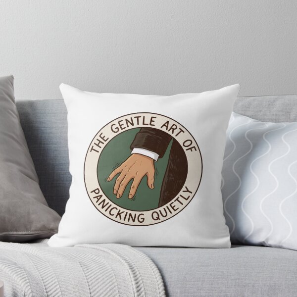 Item preview, The Gentle Art Of Panicking Quietly Hand Art designed and sold by Fenay Designs.