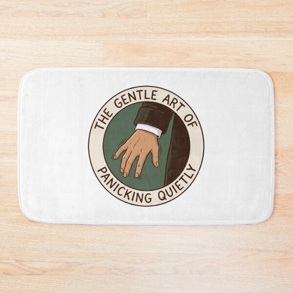 Item preview, The Gentle Art Of Panicking Quietly Hand Art designed and sold by Fenay Designs.