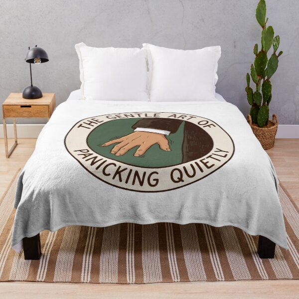 Item preview, The Gentle Art Of Panicking Quietly Hand Art designed and sold by Fenay Designs.