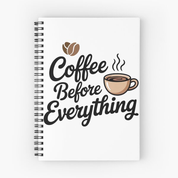 Item preview, Coffee Before Everything – Funny Coffee Lover Shirt designed and sold by RALYSHOP.