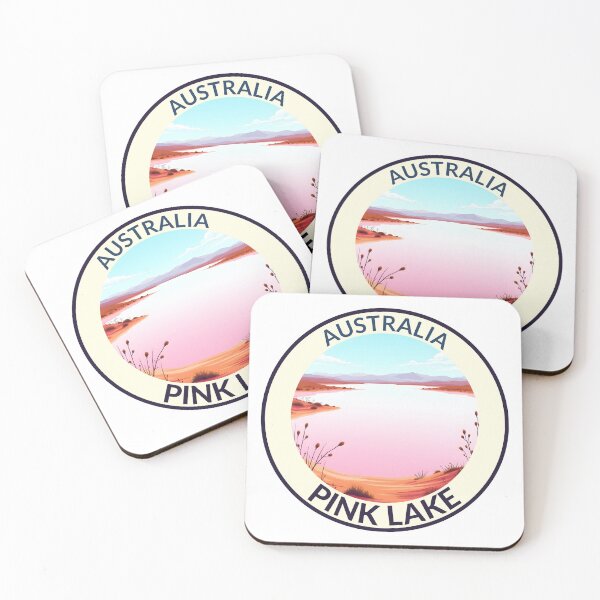 Item preview, Pink Lake Australia  designed and sold by Red-forever.
