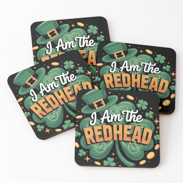 Item preview, I Am The Redhead Dibs On The Redhead St. Patrick_s Day designed and sold by tiekanamac.