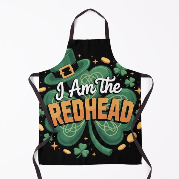 Item preview, I Am The Redhead Dibs On The Redhead St. Patrick_s Day designed and sold by tiekanamac.