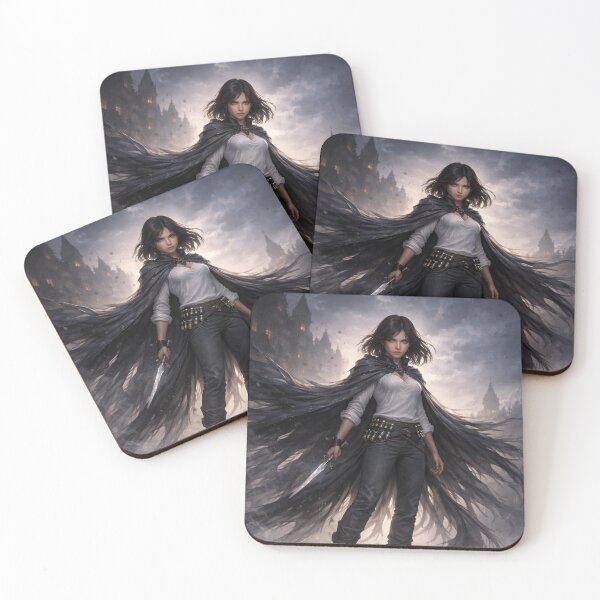 Item preview, Vin Mistborn Fan Art Poster | Canon Book Accurate Mistborn Illustration | Fantasy Book Art Print designed and sold by MovieBuffs3000.