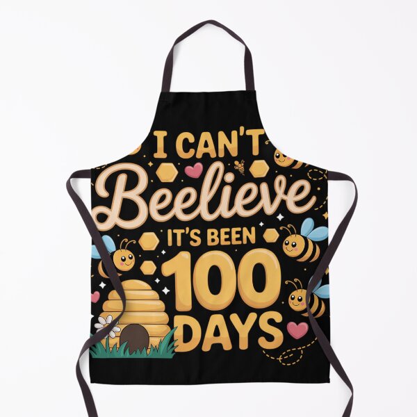 Item preview, I Can_t Believe It_s Been 100 Days of School Bee designed and sold by tiekanamac.