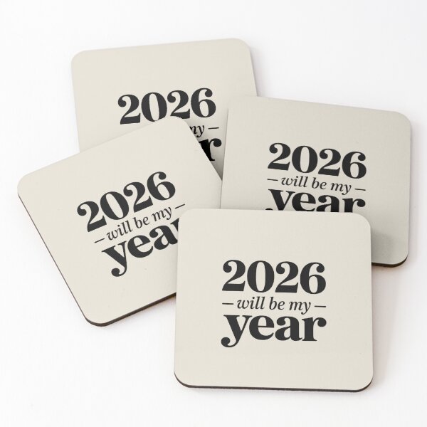 Item preview, 2026 Will Be My Year – Motivational Quote Typography Design designed and sold by ABLAT-CREATIONS.