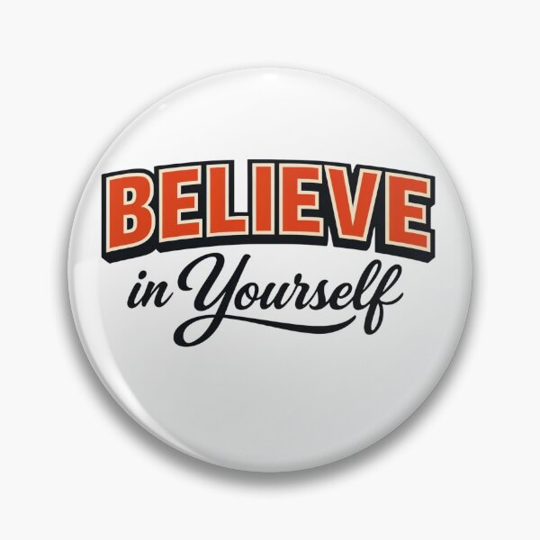 Item preview, Believe in Yourself Motivational Quote Design designed and sold by quietvisualsco.