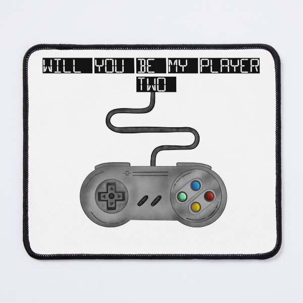 Item preview, Will you be my player two designed and sold by CaptnChouquette.